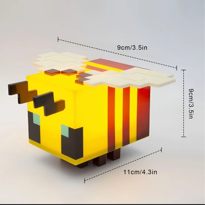 Lámpara Abeja Pixel con Luz relajante