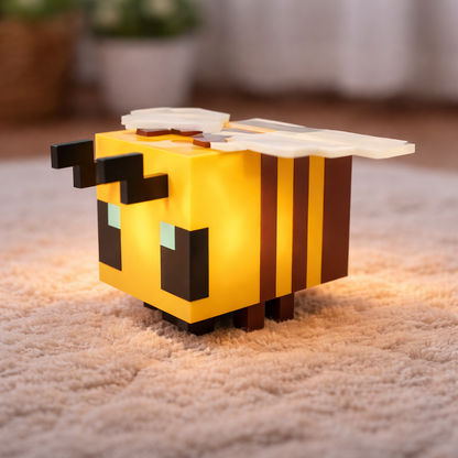 Lámpara Abeja Pixel con Luz relajante